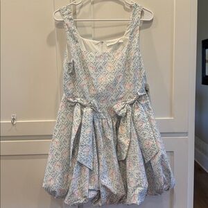 NWT ALTERED STATE baby doll size medium bubble skirt, bow mini dress, back zip